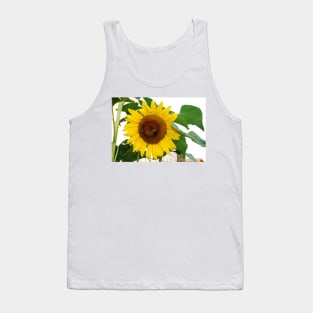 Bumblebees on Sunflower Tank Top